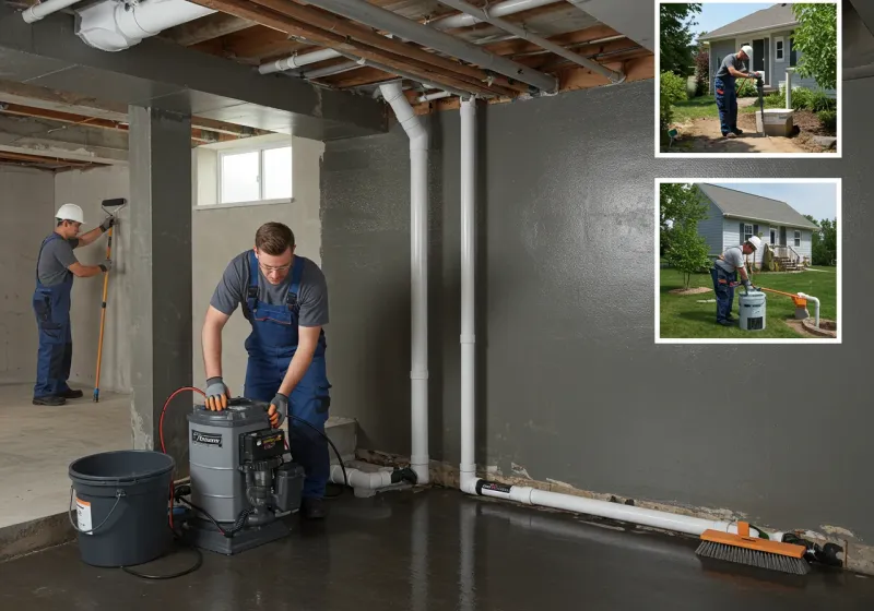 Basement Waterproofing and Flood Prevention process in Mignon, AL